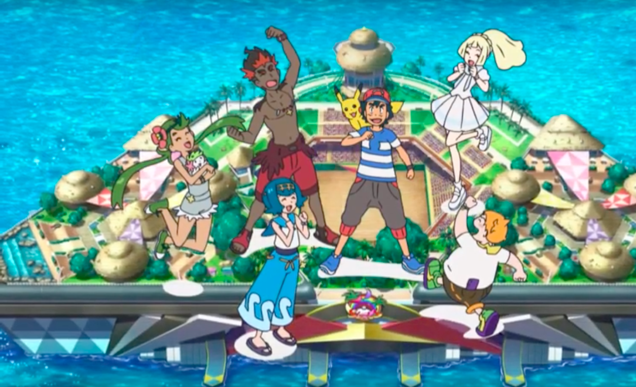 Pokemon Sun and Moon Anime Episode 128 Review – The Alola League Begins! –  Sammy Productions